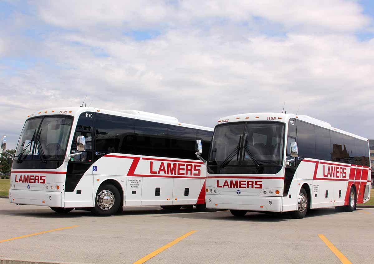 Motor Coach Rentals Lamers Bus Lines, Inc.