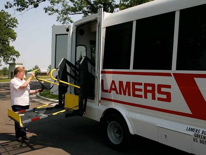 Lamers Bus Lines, Inc. medical transportation van